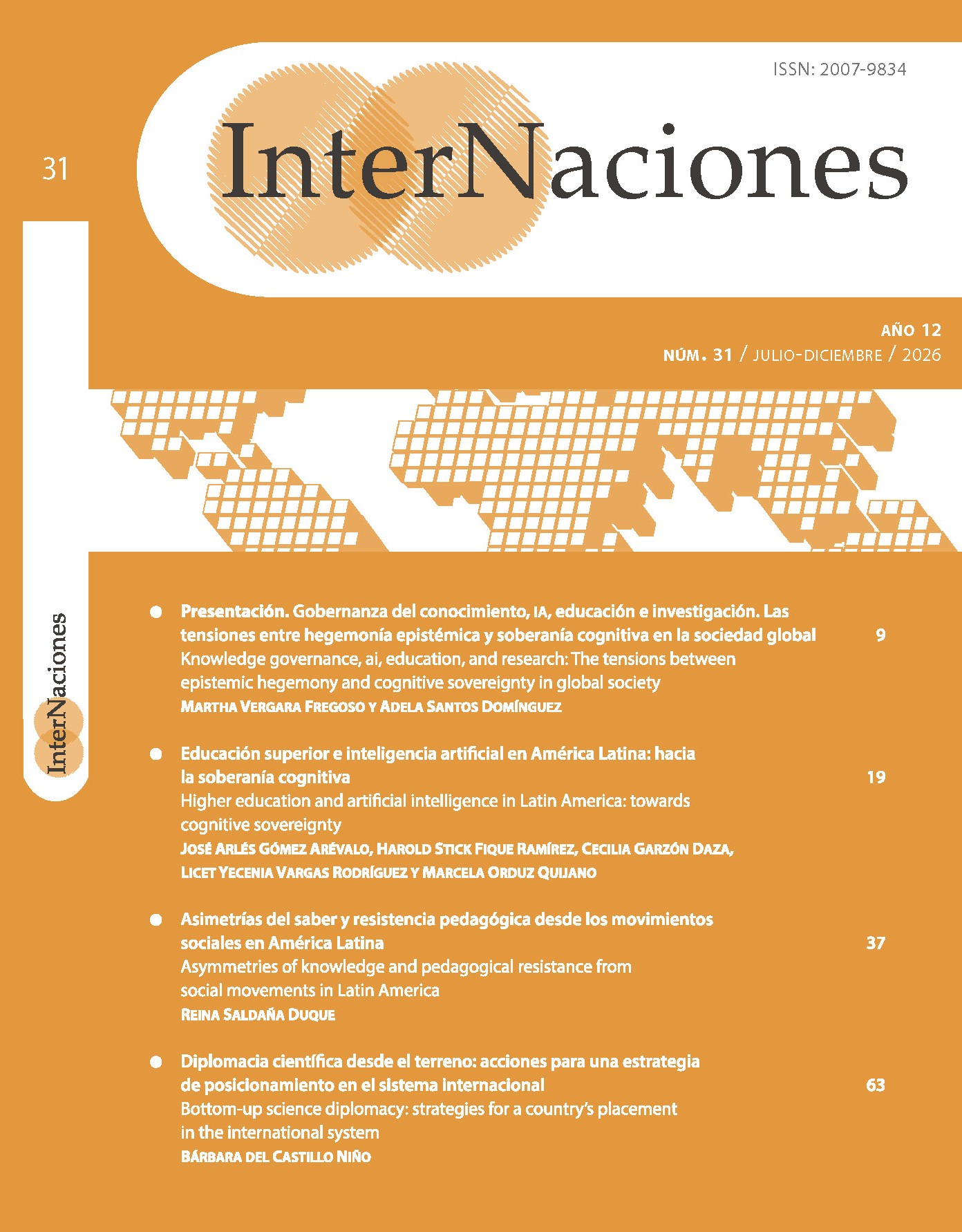 					Ver Núm. 31 (2026): Julio-Diciembre 2026
				